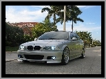 Srebrne, BMW 3, Palma, E46